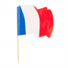 Lot de 144 Petits Drapeaux france - Accessoire de supporter à prix grossiste Lot de 144 Petits Drapeaux france - Accessoire de supporter à prix grossiste