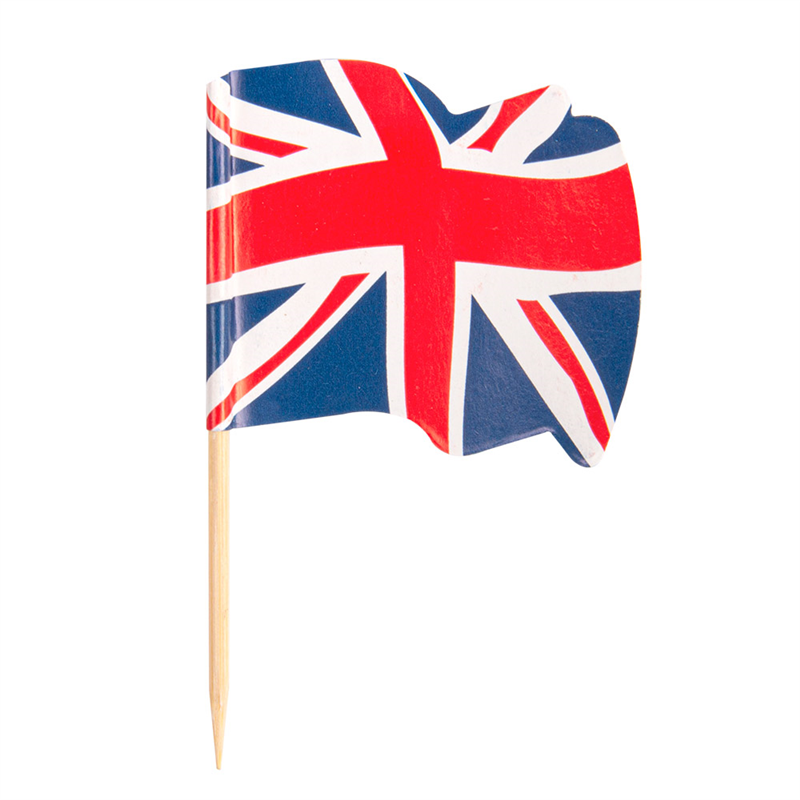 Set of 144 Small Flags u.k - Flag at wholesale prices