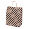 Lot de 250 Sacs Sos Avec Anses - À Pois 80 G/m2 - Sac naturel à prix de gros Lot de 250 Sacs Sos Avec Anses - À Pois 80 G/m2 - Sac naturel à prix de gros