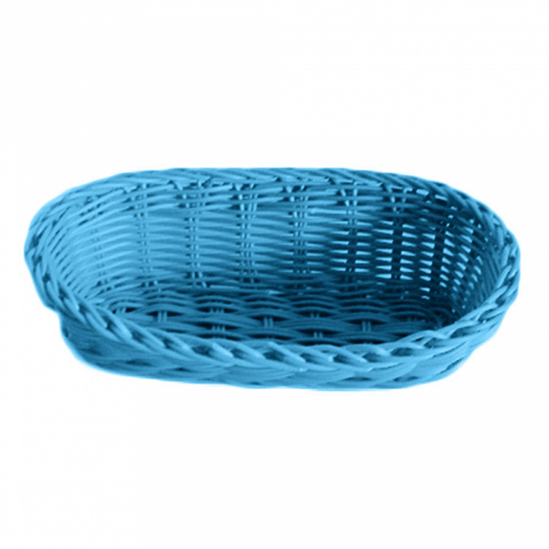 Set of 12 Similar Elongated Wicker Baskets - Basket at wholesale prices
