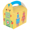 Pack of 300 Children's Menu Robot Tins 320 G/m2 - children's menu box at wholesale prices