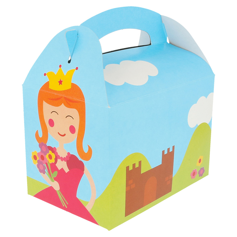 Pack of 300 Castle Children's Menu Boxes 320 G/m2 - children's menu box at wholesale prices