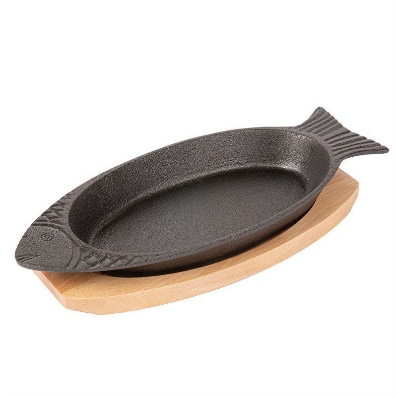 Set of 8 Fish Plates Wooden Stand - Plate at wholesale prices