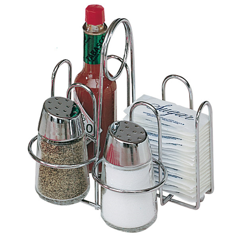 Rack For 4 Condiment Elements - spice rack at wholesale prices