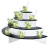 Présentoir 4 Étages Buffet - Présentoir à prix grossiste Présentoir 4 Étages Buffet - Présentoir à prix grossiste