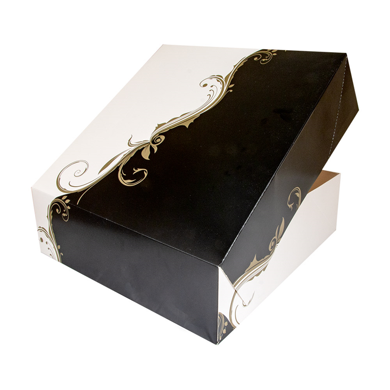 BOÎTES PATISSERIES SANS FENÊTRE THEPACK 'CLASSIC' 250 G/M2 18x18x7,5 C – Covr