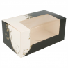 Batch of 50 Pastry Boxes With Window 275 G/m2 - cardboard box at wholesale prices