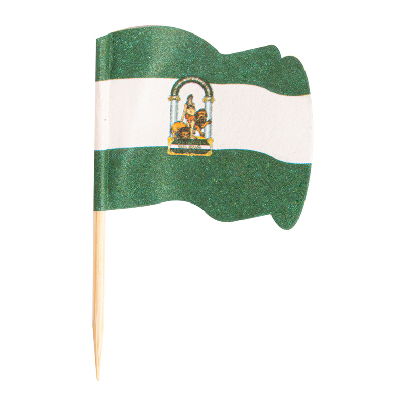 Set of 144 Small Flags Andalucía - Flag at wholesale prices
