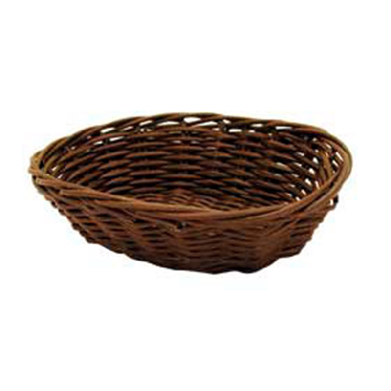 Set of 12 Similar Oval Wicker Baskets - Basket at wholesale prices