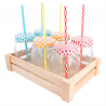 Pack of 6 Set of 6 Straw Jugs With Box - straw at wholesale prices