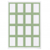 100 A4 Din Sheets 16 Rectangular Labels - adhesive label at wholesale prices