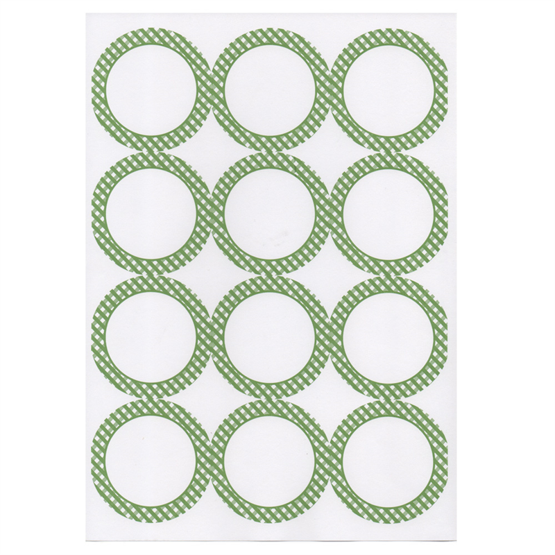 100 A4 sheets 12 Round labels - adhesive label at wholesale prices