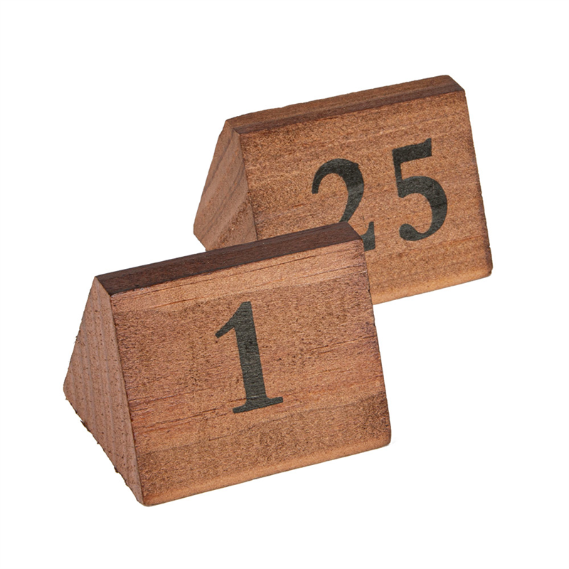 Numéros De Table Du 1 Au 25 à prix de gros - Produit en bois à prix grossiste