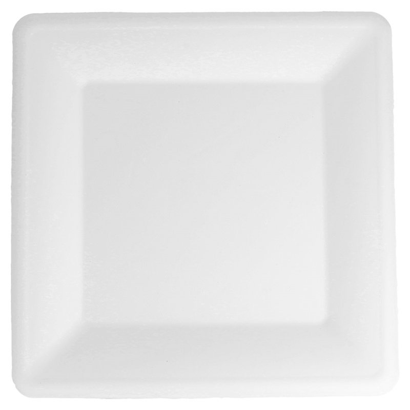 Pack of 300 Square Plates - single use plate at wholesale prices