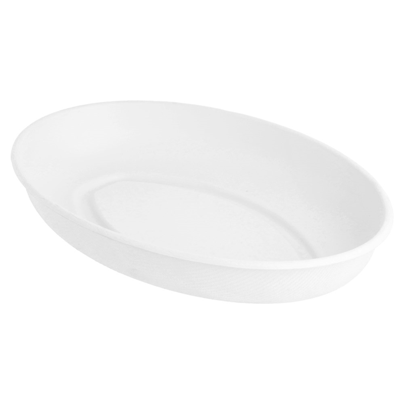 Lot de 300 Assiettes Ovales à prix grossiste - assiette à usage unique à prix de gros