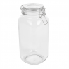 Lot de 12 Pot Stockage Fermeture Clip - Bocal à prix grossiste