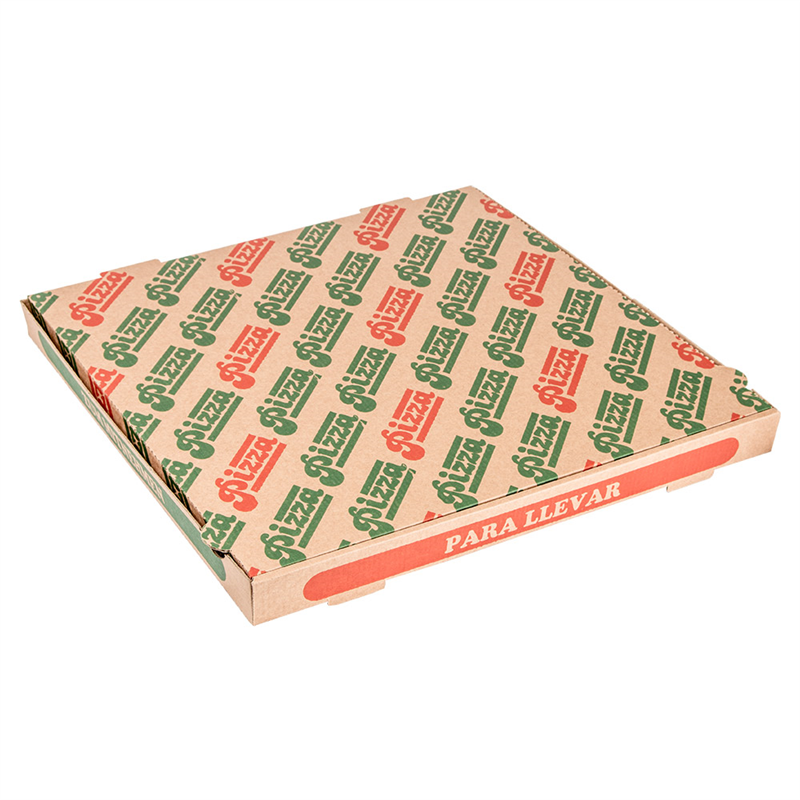 Lot de 100 Boîtes Pizza Microcannelure Écologiques 350 G/m2 - boîte à pizza à prix de gros