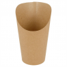 Set of 50 Open French Fry Cups 200 25Pe G/m2 - single-use cup at wholesale prices