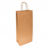 Pack of 250 Sos Bags With Handles 2 Boxes 100 G/m2 - Natural bag at wholesale prices
