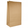 Pack of 250 Sos bags without handles 80 G/m2 - Natural bag at wholesale prices