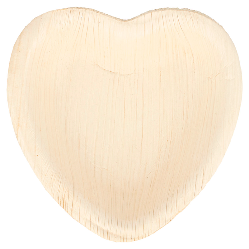 200 heart plates - single use plate at wholesale prices