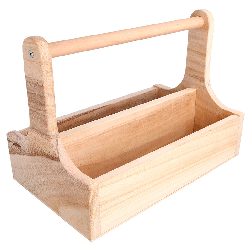 Presentation Box With Handle - Wooden product at wholesale prices