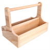 Presentation Box With Handle - Wooden product at wholesale prices
