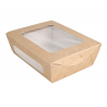 Lot de 200 Boîtes Avec Fenêtre Pour Salade 391 G/m2 Pe - boîte en carton à prix de gros Lot de 200 Boîtes Avec Fenêtre Pour Salade 391 G/m2 Pe - boîte en carton à prix de gros