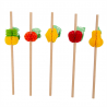 Lot de 100 Pailles fruits - paille à prix grossiste
