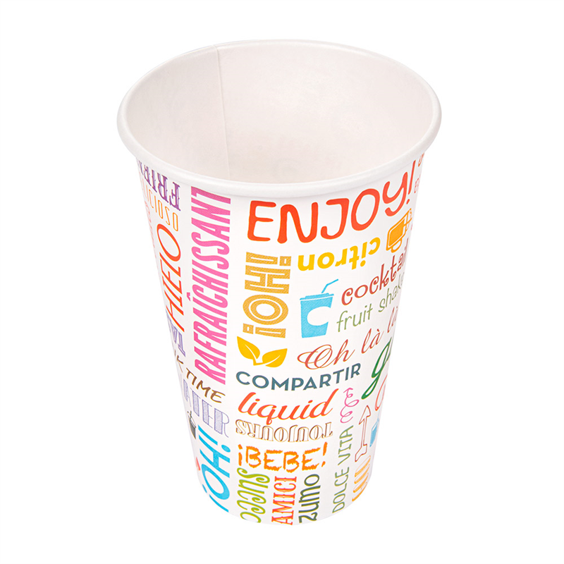 Batch of 2000 Cups 265 18Pe G/m2 - single-use cup at wholesale prices