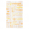 Pack of 500 Croissant bags 33 G/m2 - bag of pastries at wholesale prices