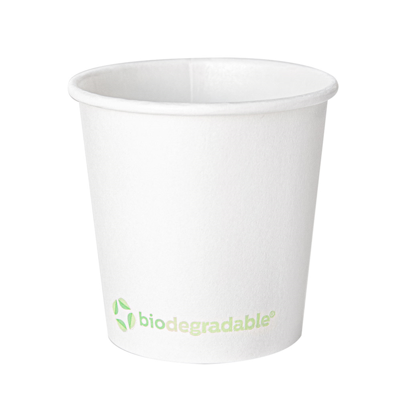 Gobelets transparents biodégradables