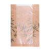 Lot de 125 Sachets Pain Rond Avec Fenêtre Eco 32 G/m2 - sachet pain à prix de gros