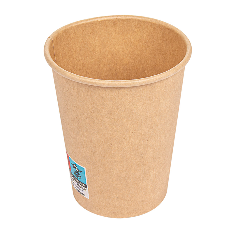 Pack of 1000 1-Wall Hot Drinks Cups 260 18 Pe G/m2 - single-use cup at wholesale prices