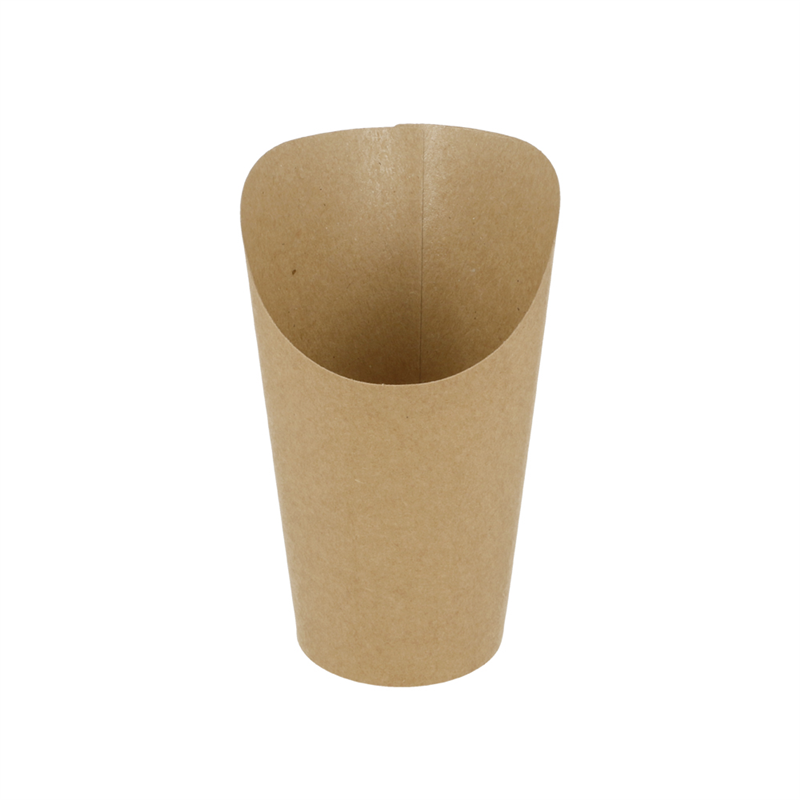 Batch of 1000 Open French Fry Cups 200 25Pe G/m2 - single-use cup at wholesale prices