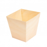 Lot de 50 Mini Bol En Feuille De Peuplier - Produit en bois à prix de gros Lot de 50 Mini Bol En Feuille De Peuplier - Produit en bois à prix de gros