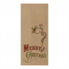 Lot de 300 Serviettes Bordeaux Emb. 'd.point ' 40X32 Cm - Merry Christmas 40 10Pe G/m2 - serviette en papier à prix de gros