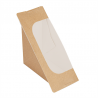 Lot de 500 Boîtes Sandwich Triangulaire Fenêtre Auto-Adhésive 220 G/m2 Opp - boîte en carton à prix de gros