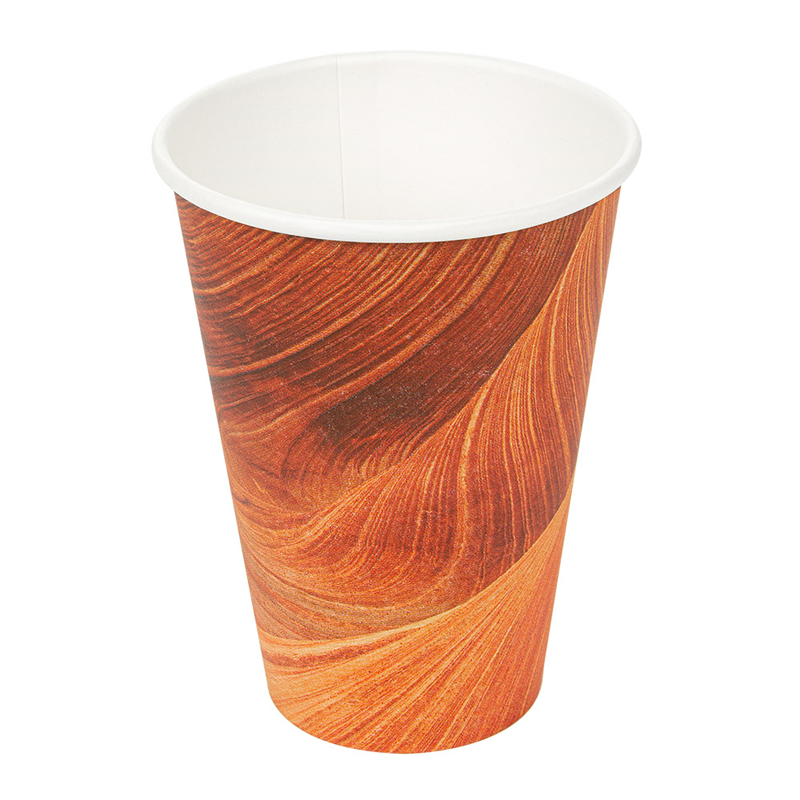 Pack of 1000 1-Wall Hot Drinks Cups 210 18 Pe G/m2 - single-use cup at wholesale prices