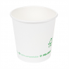 Pack of 1000 1-Wall Paper Cups 230 G/m2 - single-use cup at wholesale prices