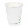 Pack of 1000 1-Wall Paper Cups 260 G/m2 - single-use cup at wholesale prices