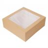 Lot de 100 Boîtes Patisseries Avec Fenêtre 240 G/m2 Opp - boîte en carton à prix de gros