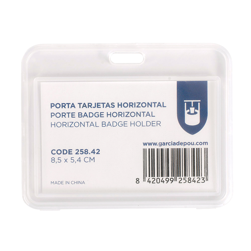 Horizontal badge holder - Badge at wholesale prices