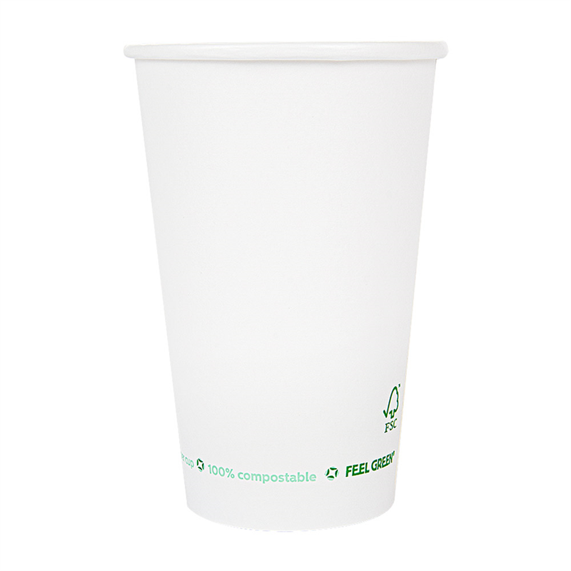 Lot de 1000 Gobelets En Papier 1 Paroi 300 G/m2 - Gobelet à prix grossiste