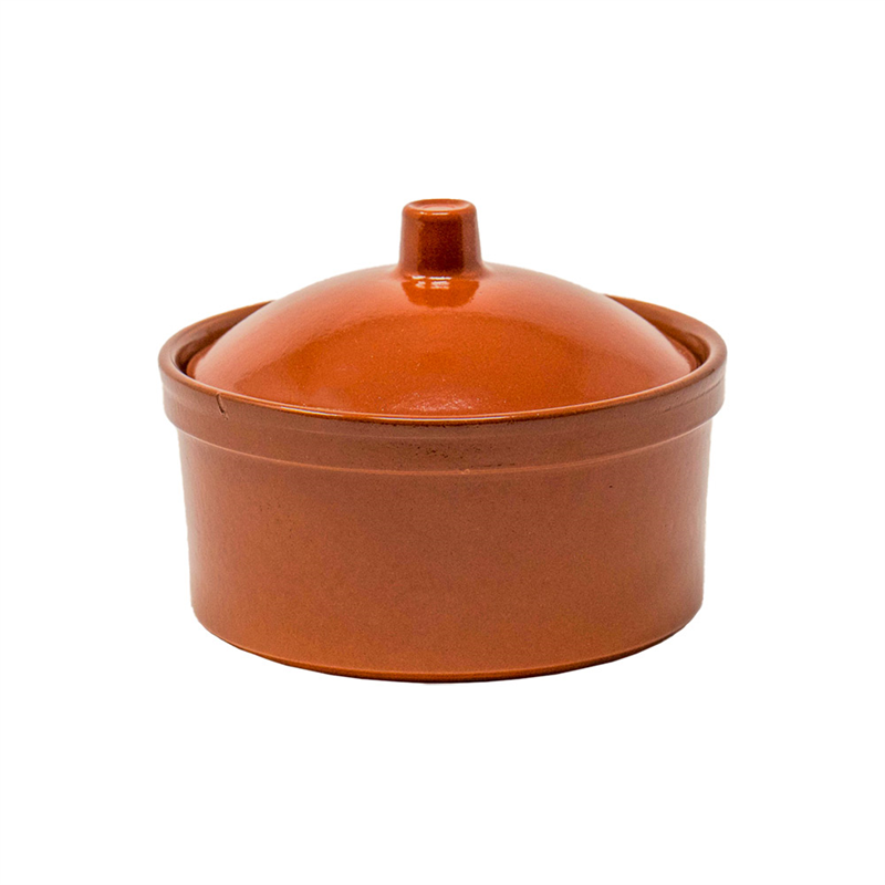 Set of 20 Earthenware Cocotte With Lid - casserole at wholesale prices