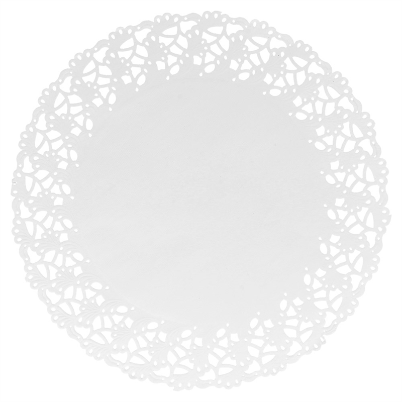 Set of 250 Openwork Round Lace - lace doily at wholesale prices