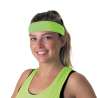 Fluo Groene 80's Haarband 50x5cm - Sportband tegen groothandelsprijzen
