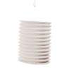 Lanterna cilindrica bianca 16 cm - Prodotti a prezzi all'ingrosso