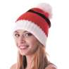 Gorro de Natal Tricot Vermelho - Gorro a preço grossista Gorro de Natal Tricot Vermelho - Gorro a preço grossista