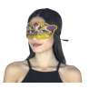 VIOLET AND GOLD VENITIAN WOLF - mask at wholesale prices